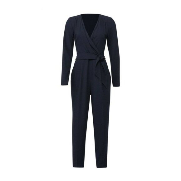 Slate & Willow Navy Amanda Jumpsuit Size 2 - Picture 2 of 16
